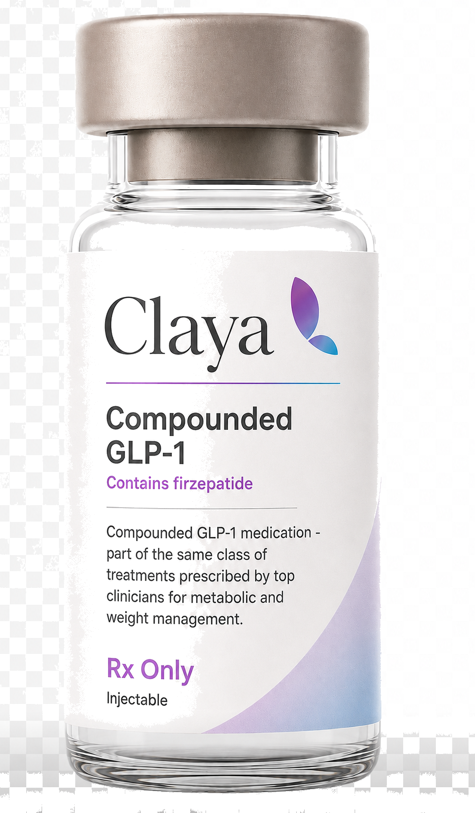 Compounded semaglutide vial
